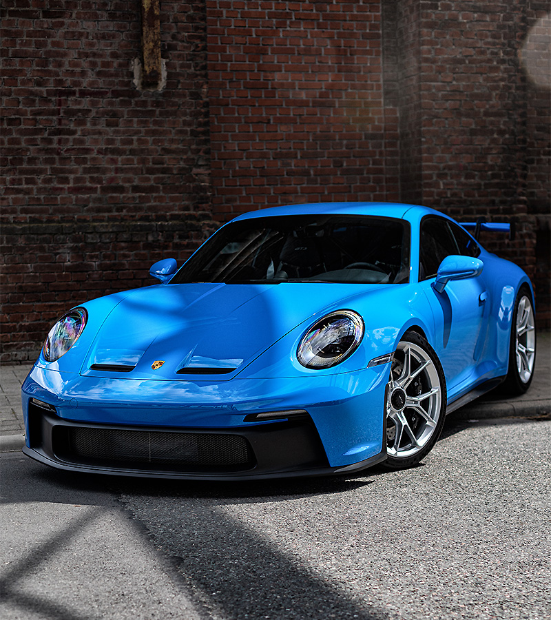 GT3 Blau 3 - Luxus Autos